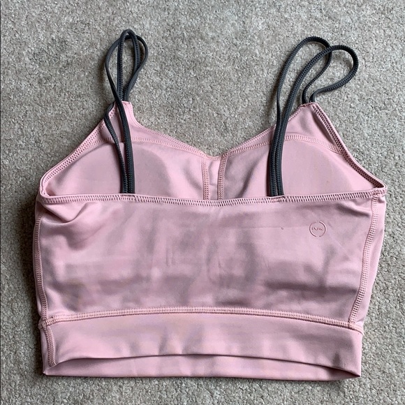 PURE built in bra crop top back size 6 - Picture 2 of 3
